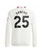 Manchester United Jadon Sancho #25 Alternativní Dres 2023-24 Dlouhý Rukáv